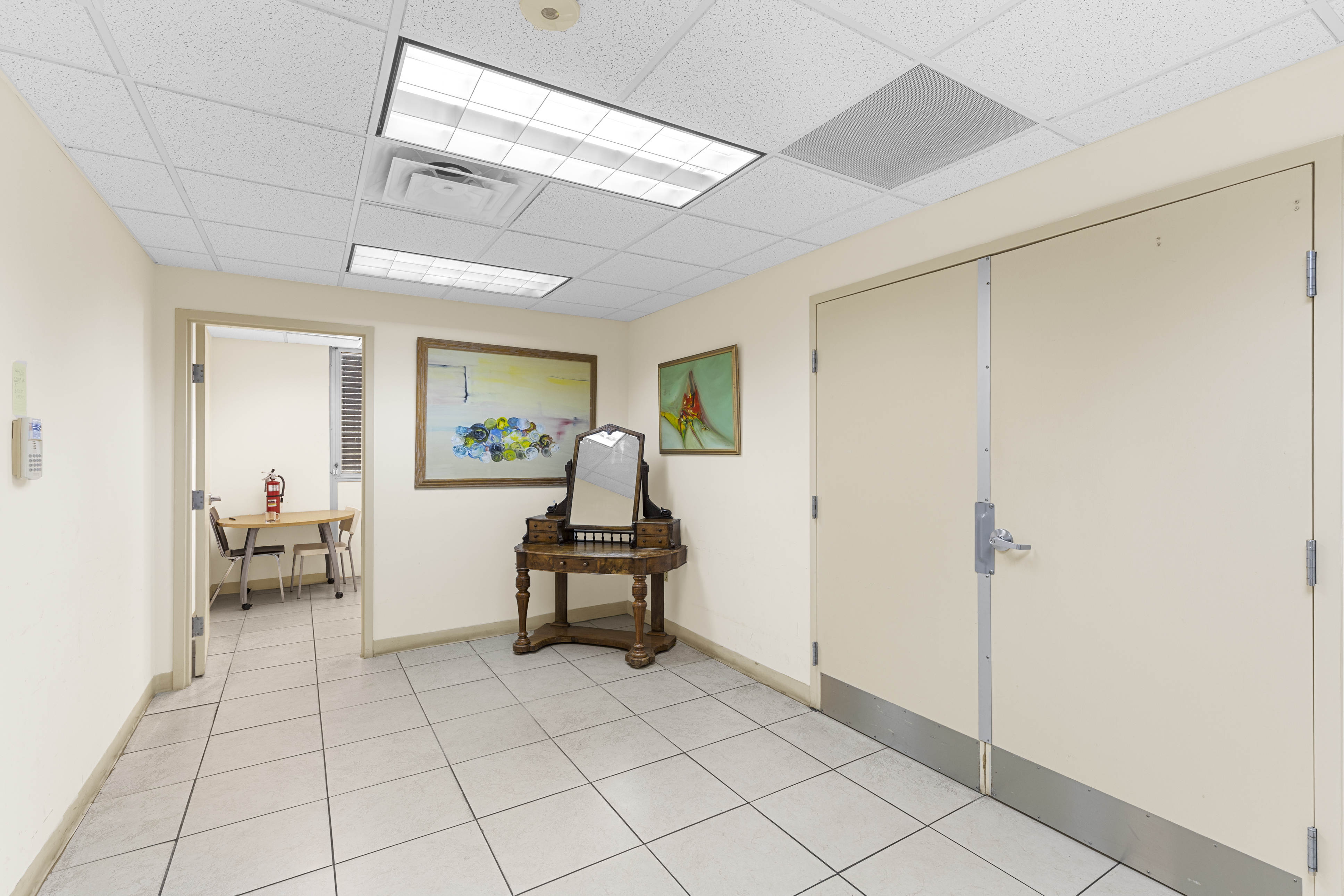 Secure double-door entry