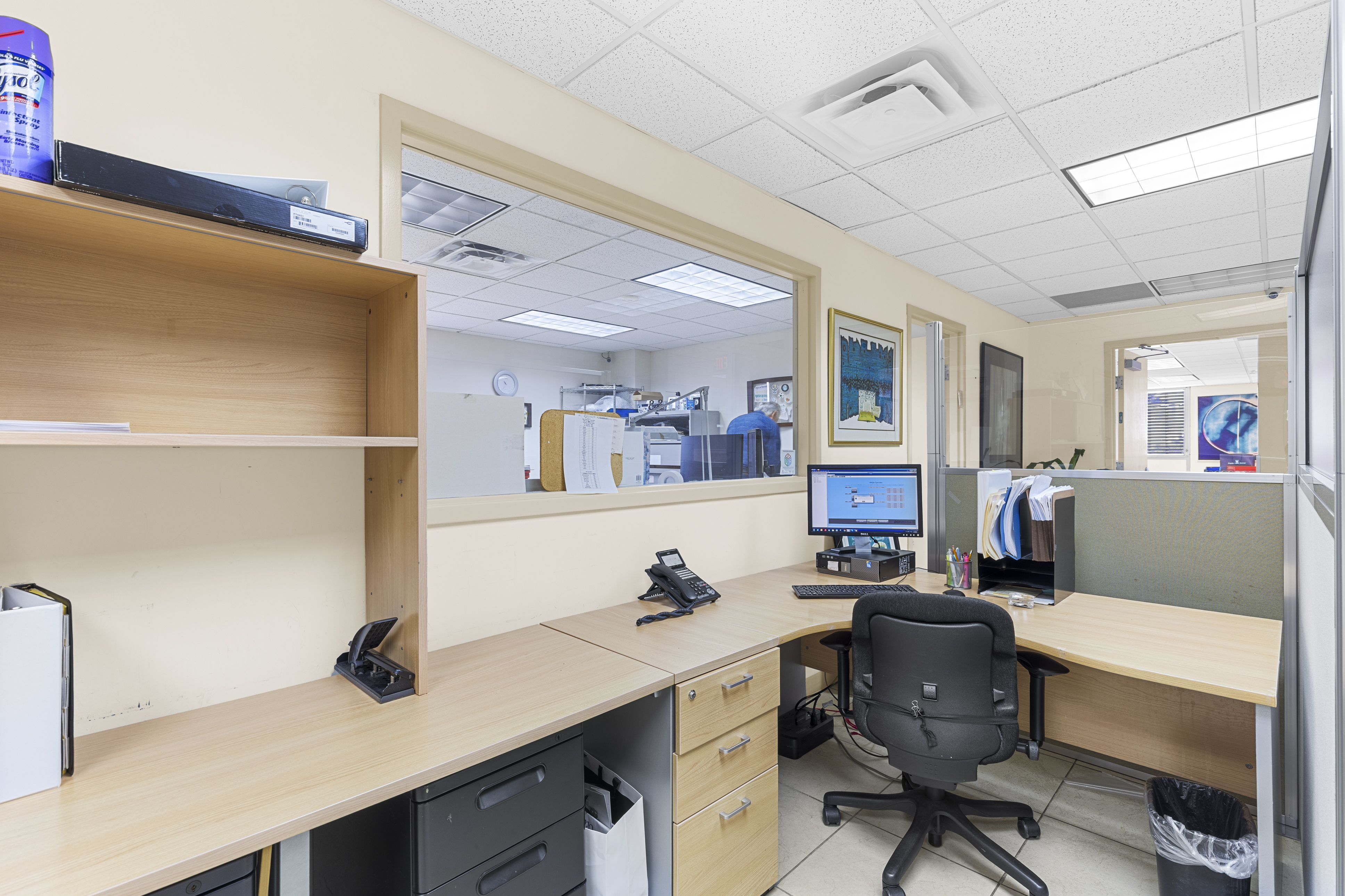 Built-in workstation