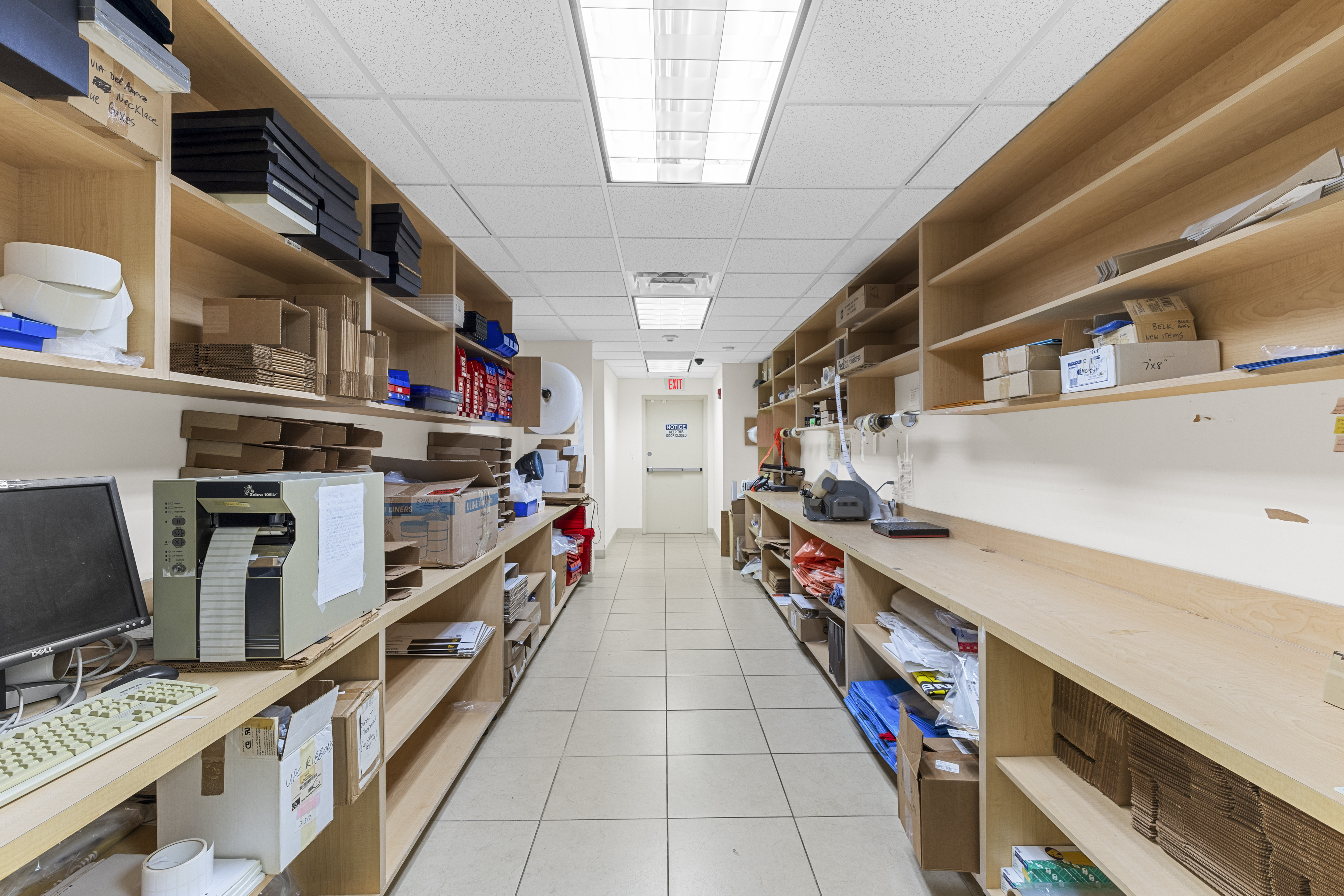 Shipping and mailroom