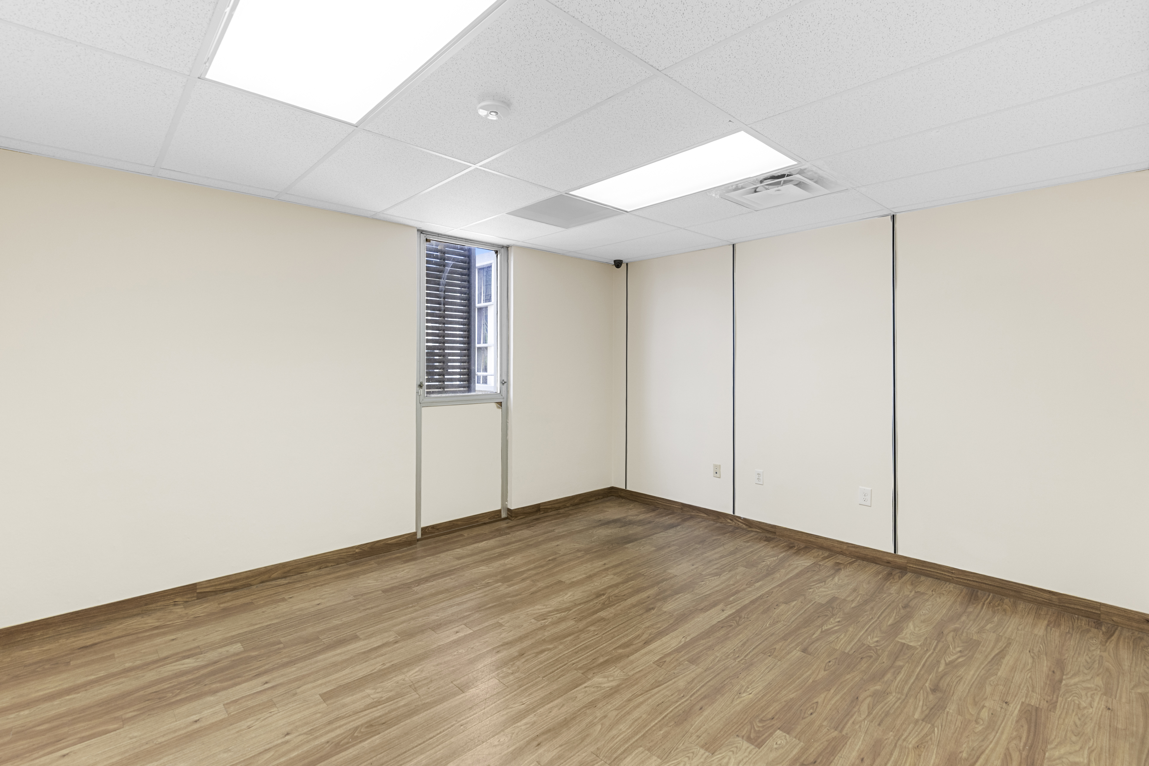 Windowed private office