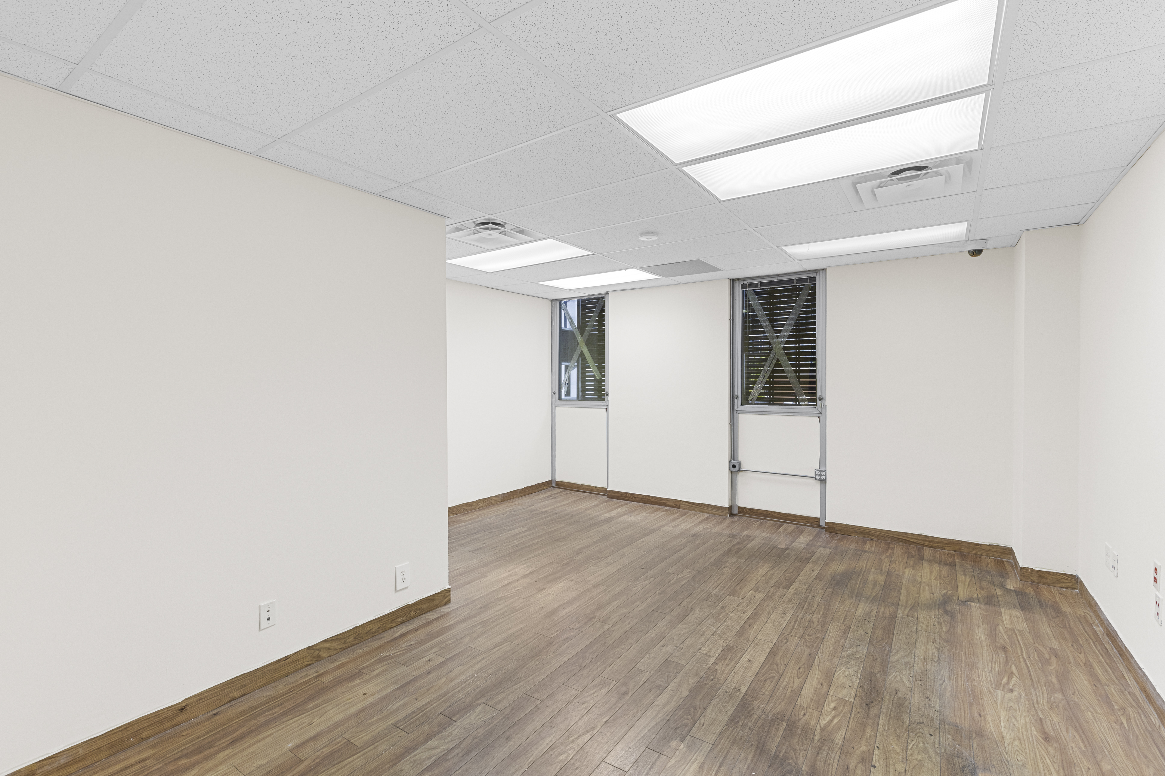 Sun-filled private office