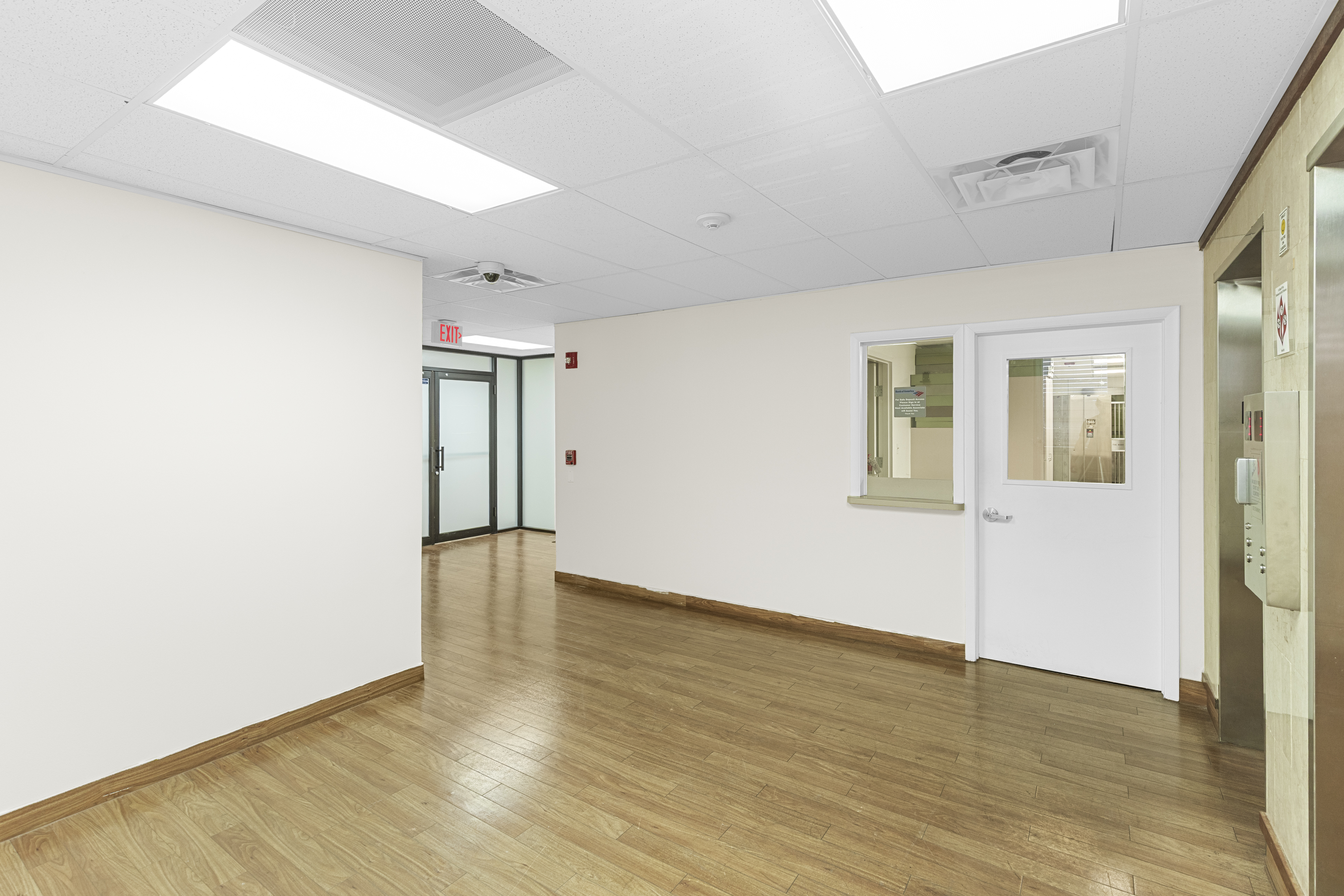 Secure access corridor